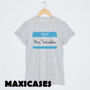 Mrs. Justin Timberlake T-shirt Men, Women and Youth