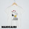 hug Peanuts Snoopy T-shirt Men, Women and Youth