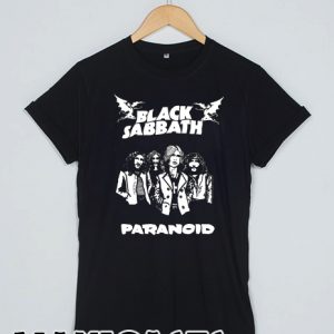 Black Sabbath paranoid T-shirt Men, Women and Youth