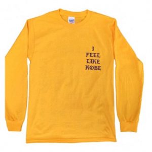 I Feel Like Kobe Sweatshirt Sweater Unisex Adults size S to 2XL