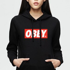 Obey logo Hoodie Unisex Adult size S - 2XL