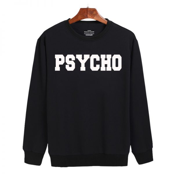 PSYCHO logo Sweatshirt Sweater Unisex Adults size S to 2XL