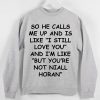 So me call me up Sweatshirt Sweater Unisex Adults size S to 2XL