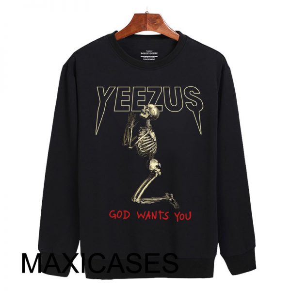 Kanye west yeezus tour indial skull Sweatshirt Sweater Unisex Adults size S to 2XL