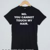 no you cannot touch my hair T-shirt Men, Women and Youth