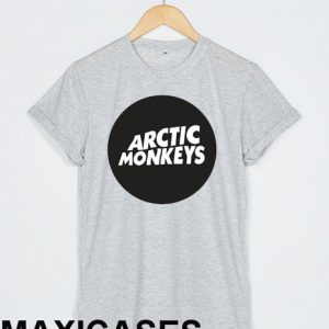Arctic monkeys circle logo T-shirt Men Women and Youth