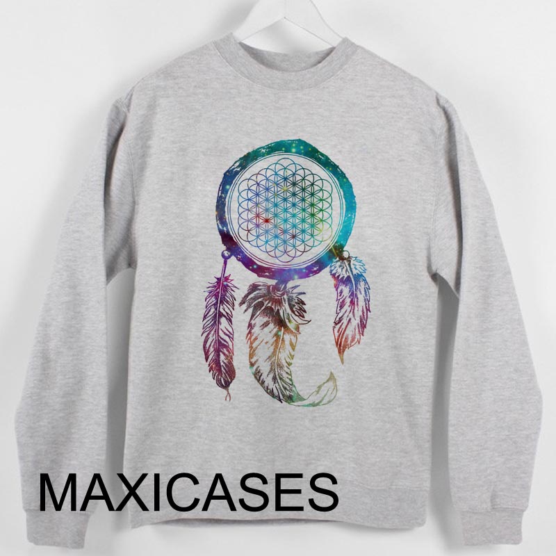Bring Me The Horizon Dream Catcher Galaxy Sweatshirt Sweater Unisex Adults size S to 2XL