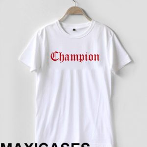 Champion T-shirt Men Women and Youth