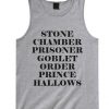 Harry Potter Books tank top men and women Adult