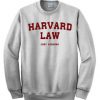 Harvard Law Just Kidding Sweatshirt Sweater Unisex Adults size S to 2XL