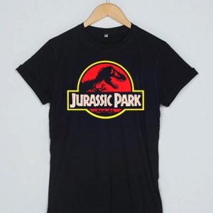 Jurassic park logo T-shirt Men Women and Youth