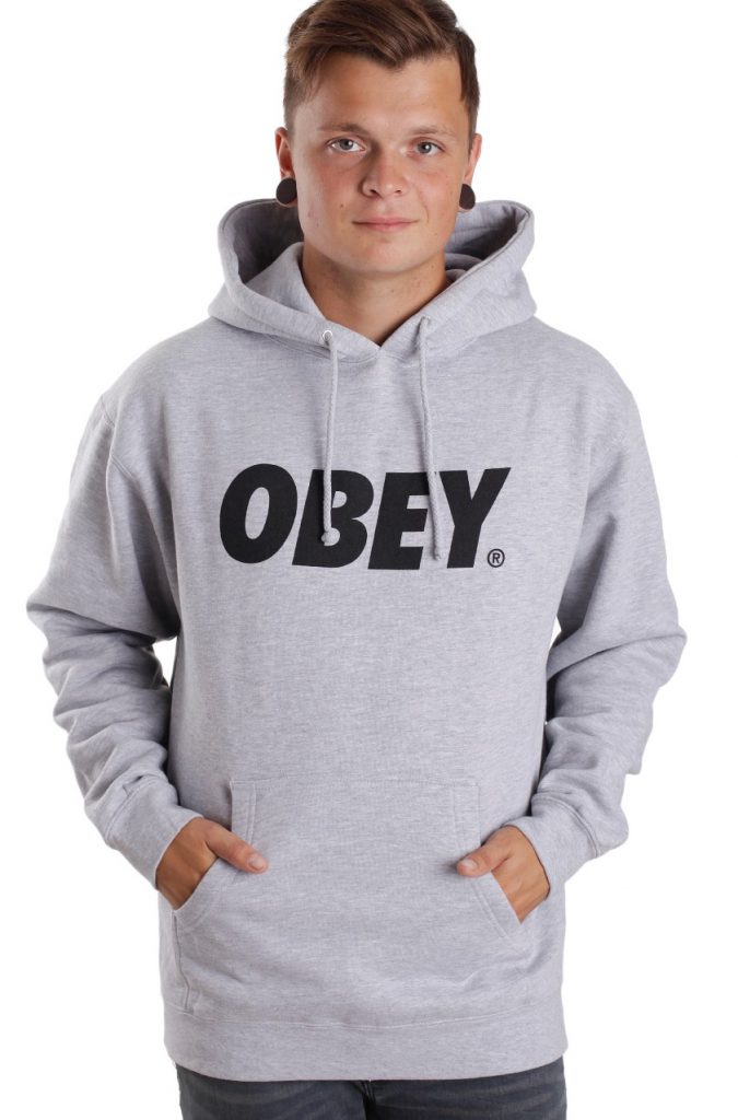 Obey logo Hoodie Unisex Adult size S - 2XL