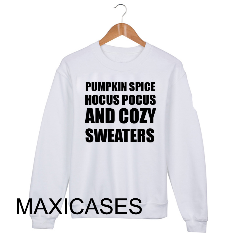 Pumpkin spice hocus pocus Sweatshirt Sweater Unisex Adults size S to 2XL