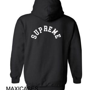 Supreme Logo Back Hoodie Unisex Adult size S to 2XL