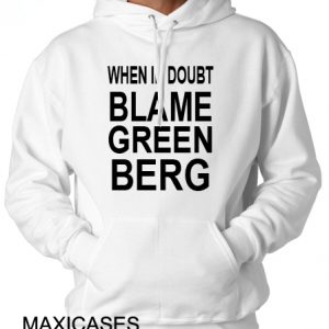 When in doubt Hoodie Unisex Adult size S - 2XL
