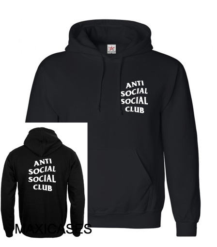 Anti social social club Hoodie Unisex Adult size S - 2XL