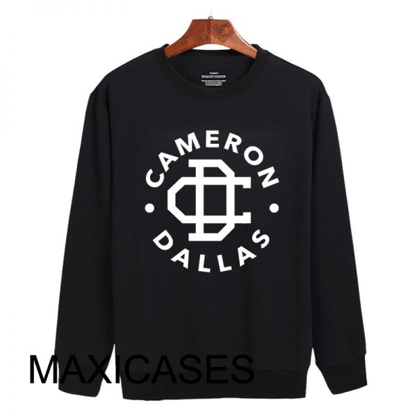 Cameron dallas logo Sweatshirt Sweater Unisex Adults size S to 2XL