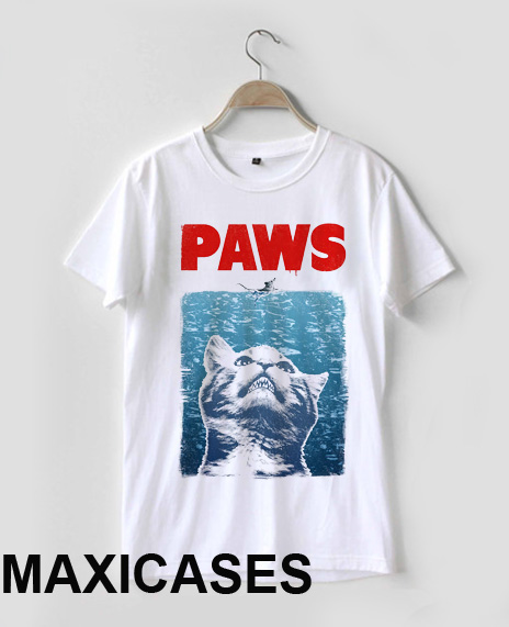 cat meow paws jaws T-shirt Men Women and Youth