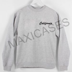 California Sweatshirt Sweater Unisex Adults size S to 2XL