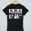 NWA Lace Up T-shirt Men Women and Youth