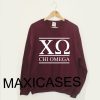 New Chi Omega Sweatshirt Sweater Unisex Adults size S to 2XL
