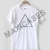 Triangle logo T-shirt Men Women and Youth