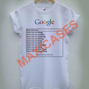 Google search black men are T-shirt Men Women and Youth