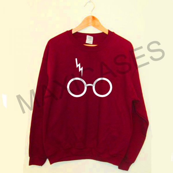 Harry potter glasses Sweatshirt Sweater Unisex Adults size S to 2XL