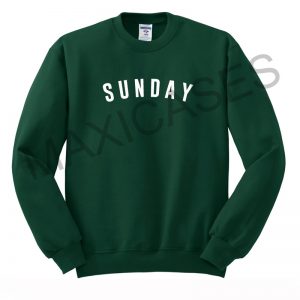 Sunday Sweatshirt Sweater Unisex Adults size S to 2XL