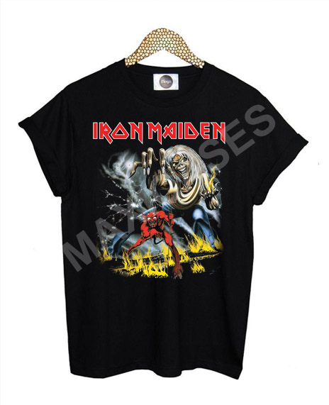 The Number Of The Beast Iron Maiden T-shirt Men Women and Youth