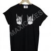 Skeleton hand T-shirt Men Women and Youth