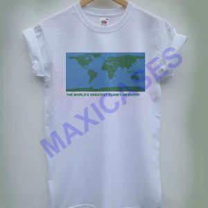 The world's greatest planet on earth T-shirt Men Women and Youth