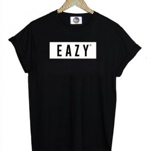 EAZY logo T-shirt Men Women and Youth