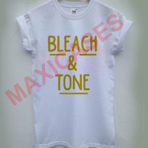 Bleach and tone T-shirt Men Women and Youth