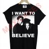 I want to believe The X-Files T-shirt Men Women and Youth