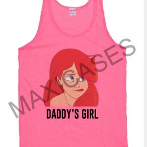 Daddy's girl Ariel tank top men and women Adult