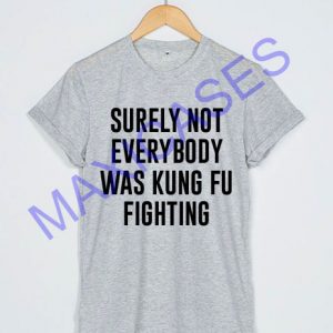 Surely not everybody wang kung fu fighting T-shirt Men Women and Youth