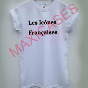 Les Icônes Françaises T-shirt Men Women and Youth