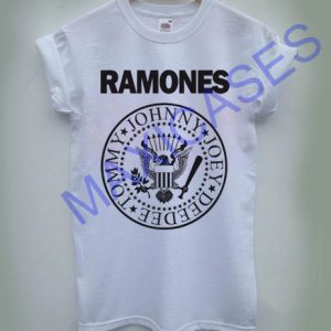 Ramones logo T-shirt Men Women and Youth