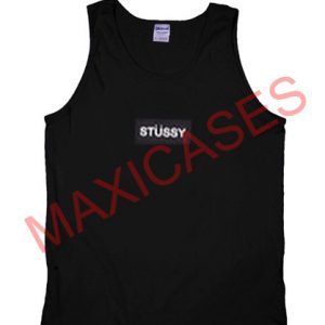 Stussy little logo tank top men and women Adult