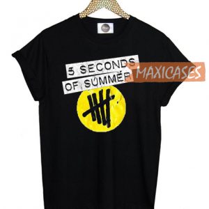 5 Second Of Summer logo T-shirt Men Women and Youth