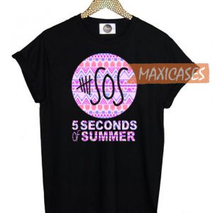 5 second of summer aztec T-shirt Men Women and Youth