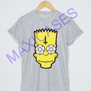 Bart Simpson Satanic T Shirt Men Women And Youth