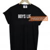 Boys lie T-shirt Men Women and Youth