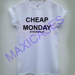 Cheap Monday Stockholm T-shirt Men Women and Youth