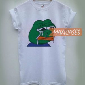 Pepe Sad Meme T-shirt Men Women and Youth