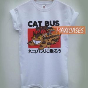 Totoro magic cat bus T-shirt Men Women and Youth
