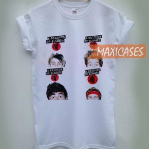 5 Seconds of Summer face T-shirt Men Women and Youth