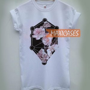 Blood Is Asymmetric Flower T-shirt Men Women and Youth