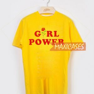 Girl power rose T-shirt Men Women and Youth